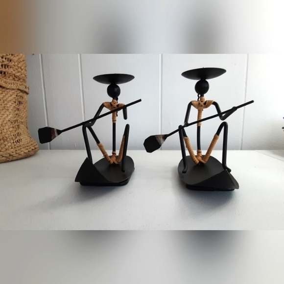 ✨️Host Pick✨️ 1960s Danish Candle Holders by Laurids Lonborg - Picture 3 of 6